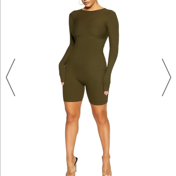 Naked wardrobe long sleeve snatched biker jumpsuit - Picture 5 of 5